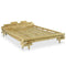 Aki Kagu -  Bed Frame Bamboo 140x200 cm